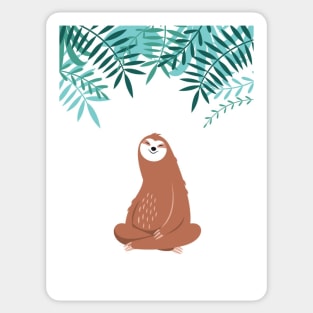 Chilling sloth Sticker